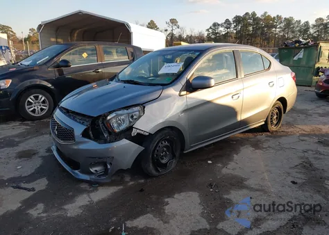 2020 Mitsubishi Mirage G4 Es z USA, uszkodzony, nr VIN ML32F3FJ1LHF07929